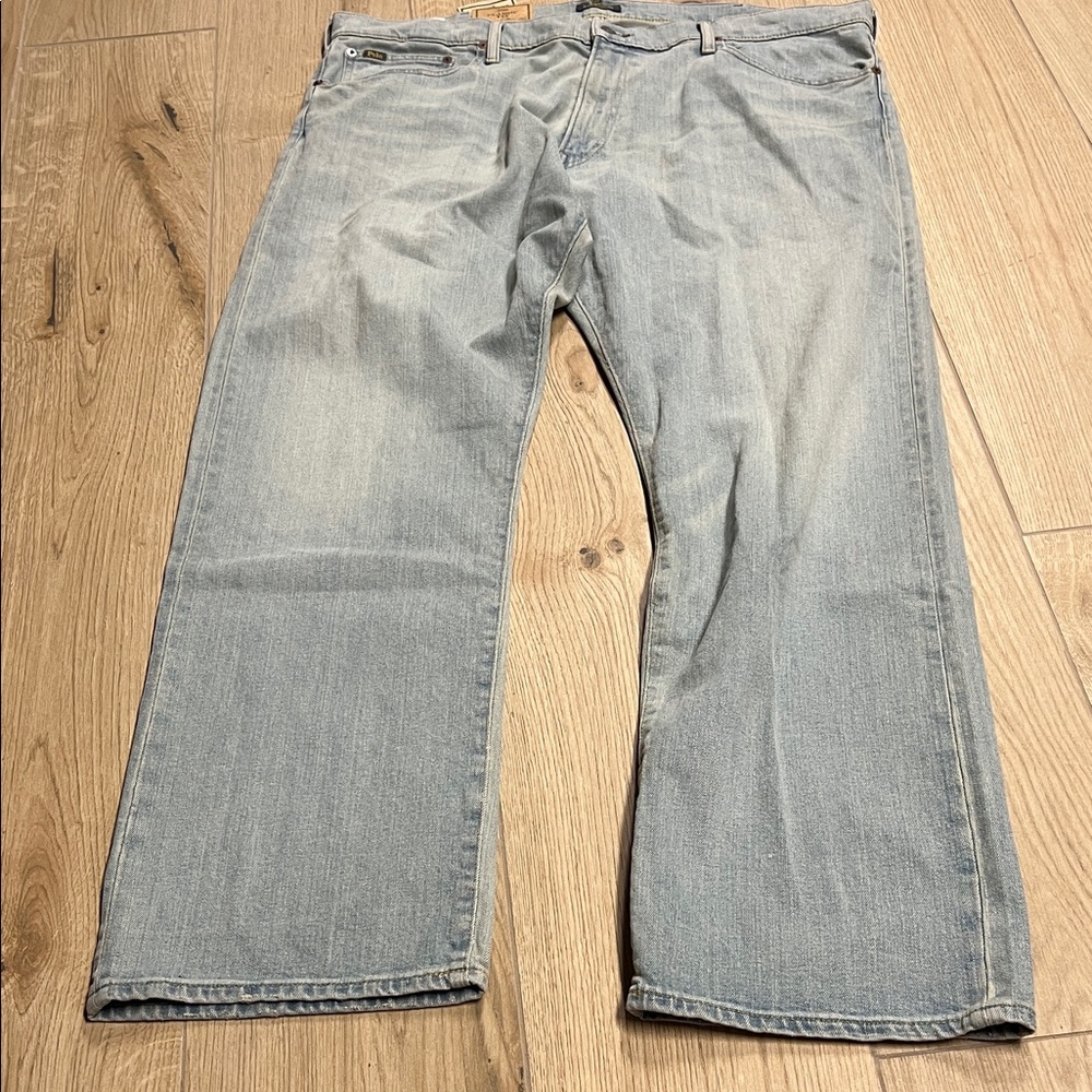Polo by Ralph Lauren Men's Denim Jeans in Light Blue
